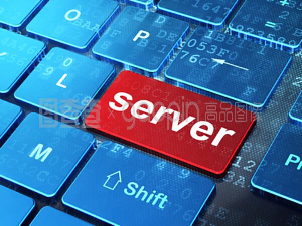 電腦鍵盤(pán)背景下的網(wǎng)頁(yè)開(kāi)發(fā)概念伺服器